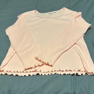 Cato Long Sleeve Pullover Shirt, size 18-20W